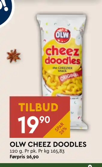 Coop Mega Olw cheez doodles tilbud