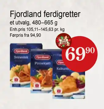 Joker Fjordland ferdigretter tilbud