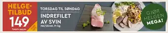 Coop Mega Indrefilet av svin tilbud