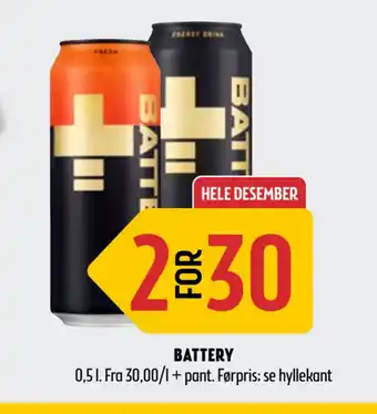 Coop Prix Battery tilbud