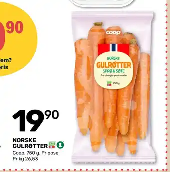 Matkroken Norske gulrøtter tilbud