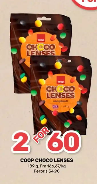 Coop choco lenses