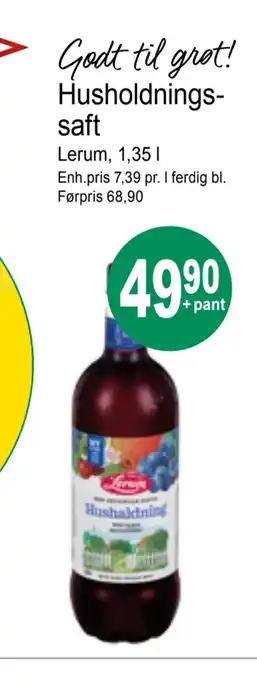 Joker Husholdningssaft tilbud