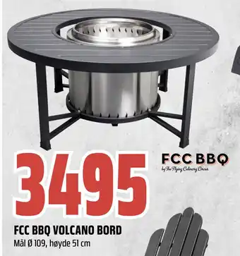 Obs Bygg Fcc bbq volcano bord tilbud