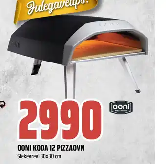 Obs Bygg Ooni koda 12 pizzaovn tilbud