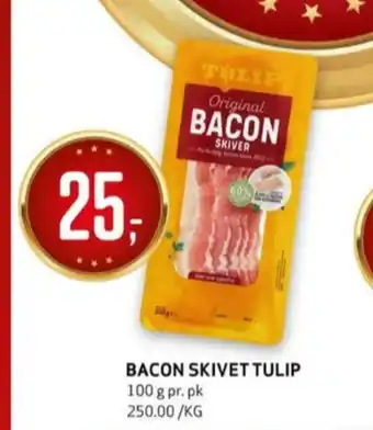 Bunnpris Tulip baconskiver tilbud