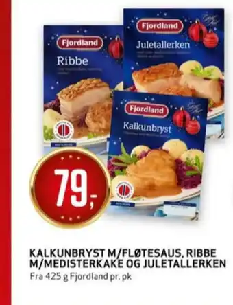Bunnpris Fjordland ferdigretter tilbud