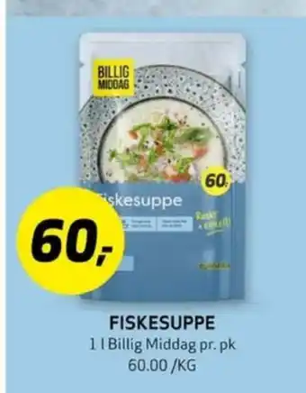 Bunnpris Billig middag suppe tilbud