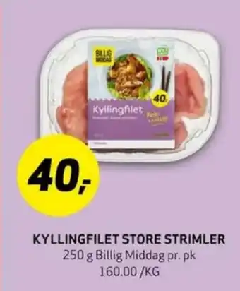 Bunnpris Billig middag kyllingfilet tilbud