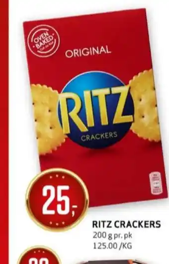 Bunnpris Ritz crackers kjeks tilbud