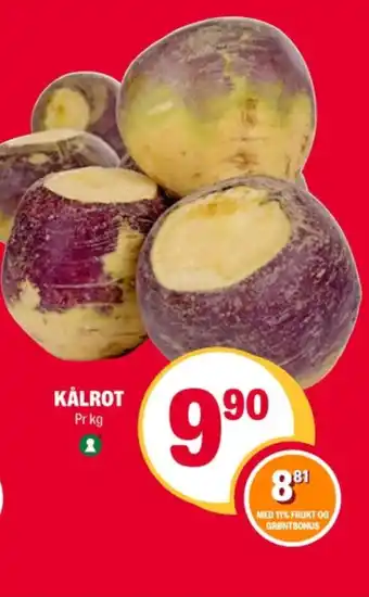 Coop Extra Ukjent kålrot tilbud