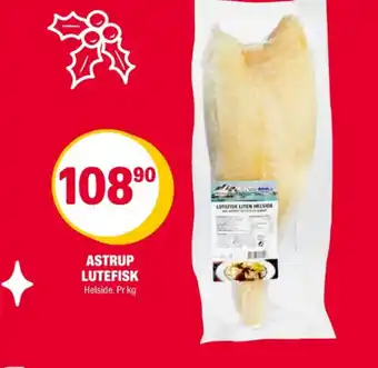 Coop Extra Astrup lofoten lutefisk tilbud