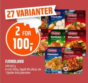 Coop Obs Fjordland ferdigretter tilbud