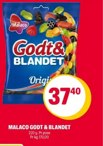Coop Extra Godt & blandet godterier tilbud
