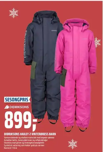 Coop Obs Didriksons parkdress tilbud