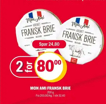 Coop Extra Mon ami brie tilbud