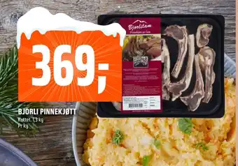Coop Obs Bjorli pinnekjøtt tilbud
