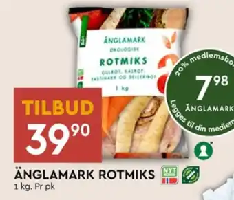 Coop Mega Änglamark rotgrønnsaker tilbud