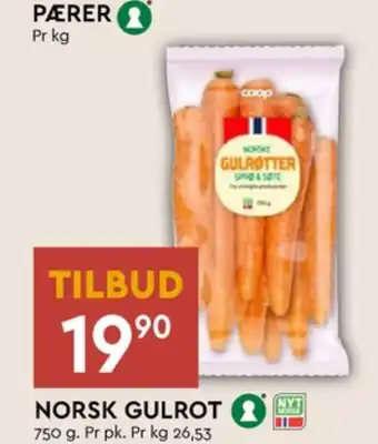 Coop Mega Änglamark gulrøtter tilbud