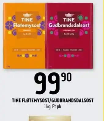 Coop Prix Tine fløtemysost tilbud