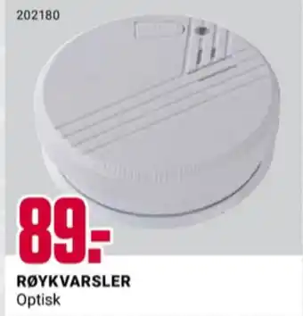 Europris Ukjent røykvarsler tilbud