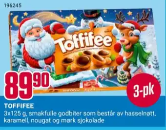 Europris Toffifee sjokolade tilbud