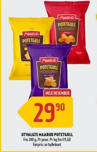 Coop Prix Maarud chips tilbud