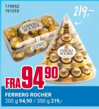 Europris Ferrero rocher konfekt tilbud