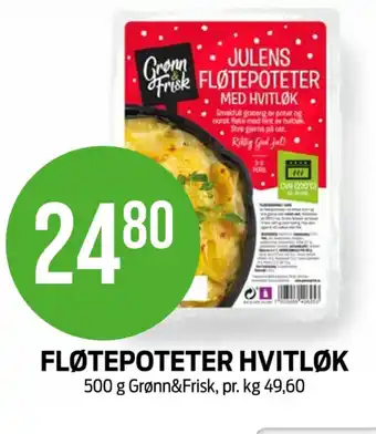 Kiwi Grønn og frisk fløtepoteter tilbud