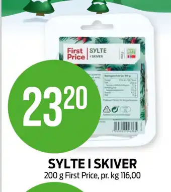 Kiwi First price sylte tilbud