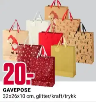 Europris Ukjent gavepose tilbud