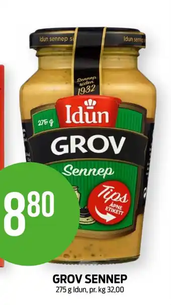 Kiwi Idun grov sennep tilbud