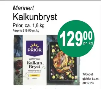 Joker Prior kalkunbryst tilbud
