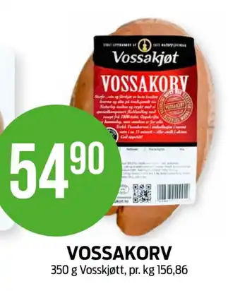Kiwi Vossakjøt vossakorv tilbud
