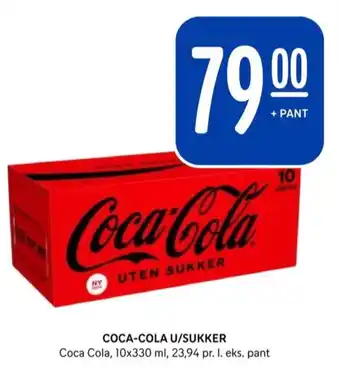 Rema 1000 Coca-cola zero brus tilbud