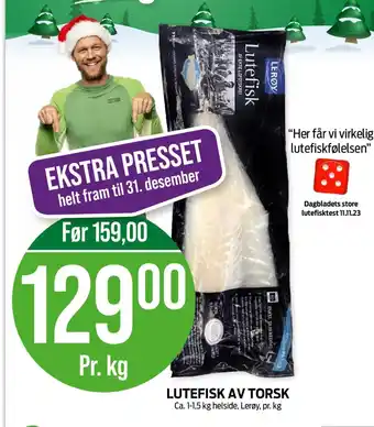 Kiwi Lerøy lutefisk tilbud