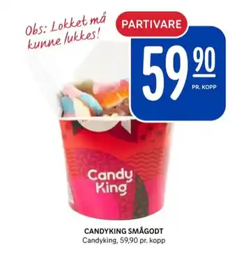 Rema 1000 Candyking godterier tilbud