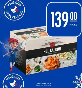 Rema 1000 Stange kalkun tilbud