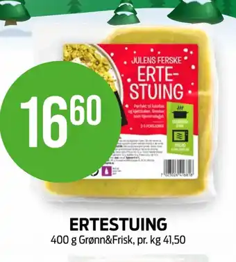Kiwi Grønn og frisk ertestuing tilbud