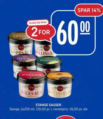 Rema 1000 Stange saus tilbud