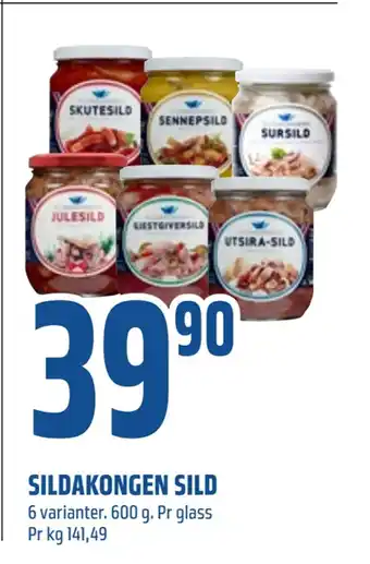 Coop Obs Sildakongen sild tilbud