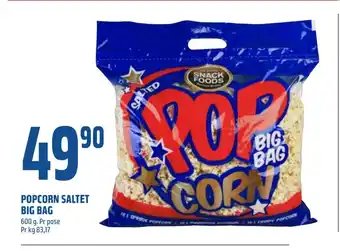 Coop Obs Popcorn saltet big bag tilbud
