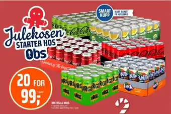 Coop Obs Brettsalg brus tilbud