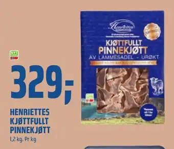Coop Obs Henriettes kjøttfullt pinnekjøtt tilbud