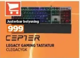 POWER LEGACY GAMING TASTATUR CLEGACYGK tilbud
