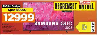 POWER 75" 4K QLED SMART TV TQ75065CAUXXC tilbud
