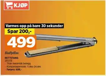 POWER RETTETANG 2513TE tilbud