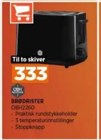 POWER BRØDRISTER tilbud