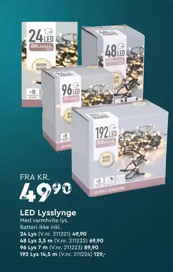 Mekk LED Lysslynge tilbud