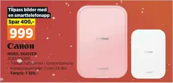 POWER MOBIL SKRIVER tilbud